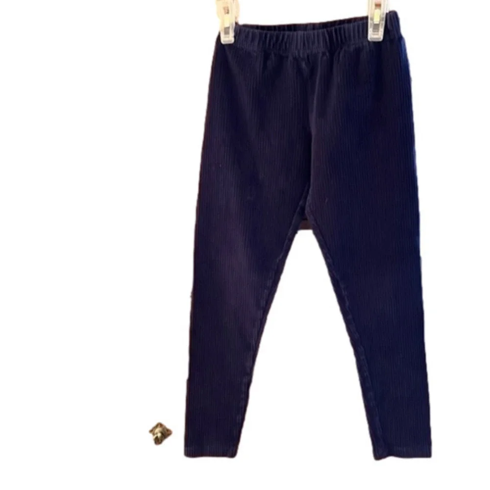 Hanna Andersson blue corduroy pants size 10 US EUC